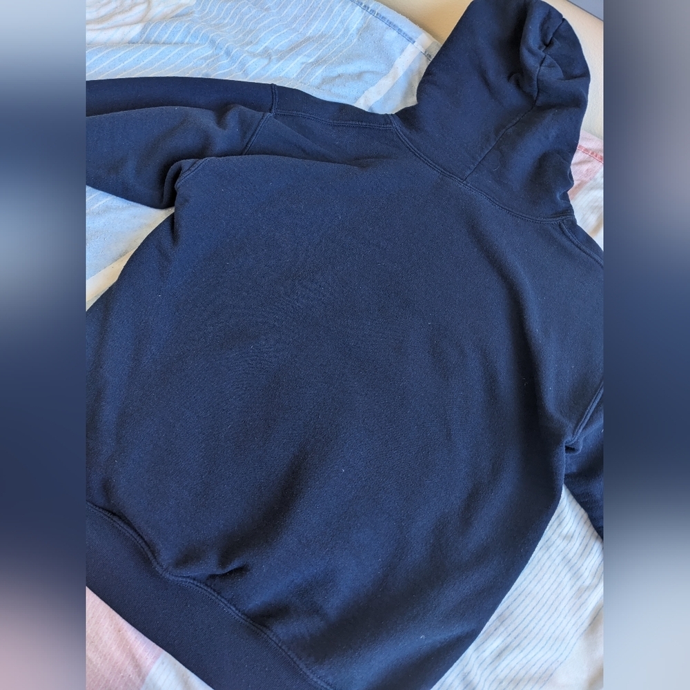 Navy Blue Hoodie With 'MAC' Embroidery - Picture 7 of 8